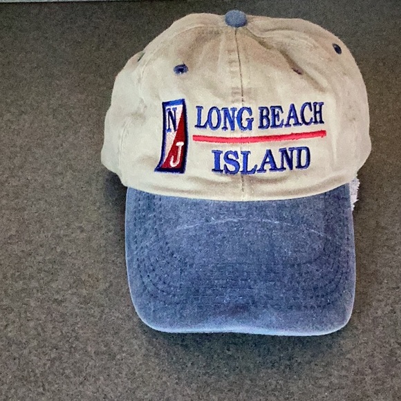 Other - Long Beach Island Cap - Blue and Tan